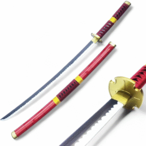 Zoro Red wooden katana 104cm