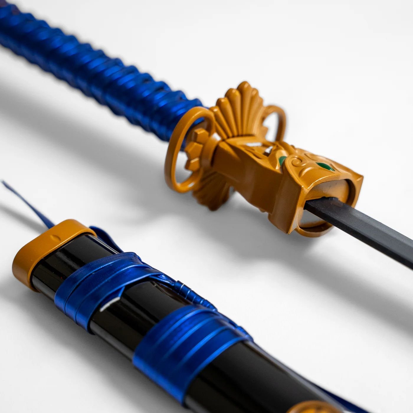 Oni Black wooden katana top