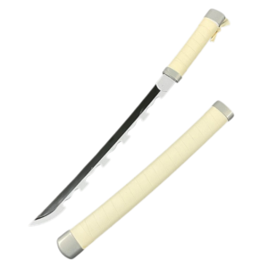 Inosuke Wooden Katana 42cm with Stand