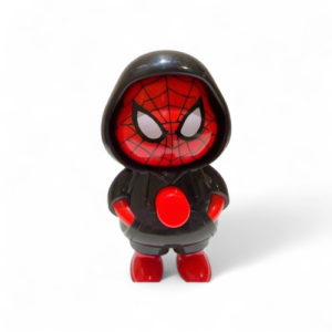 Black Spider-Man Face Changing Keychain 9cm