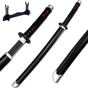tanjiro black katana 42cm